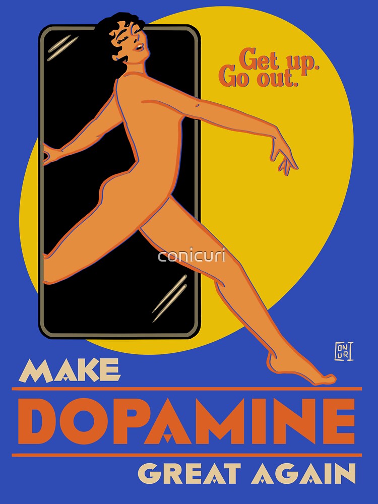 Make Dopamine Great Again by conicuri Unisex , , , Long Sleeve Tee
