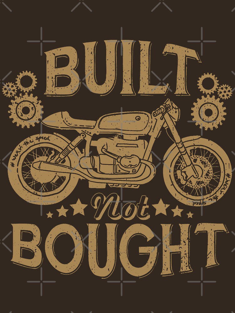 BUILT NOT BOUGHT by IamSoMad Unisex , , , Long Sleeve Tee