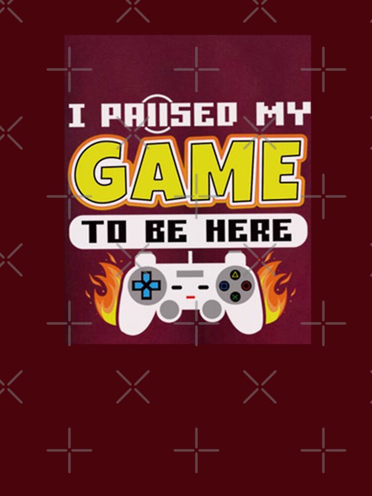 I Paused My Game To Be Here Long Sleeve Shirt, Git For Gamer, Men Women Kids Gamer, Gaming Long Sleeve, Gaming Shirt, Video Game Shirt by Sadokartista