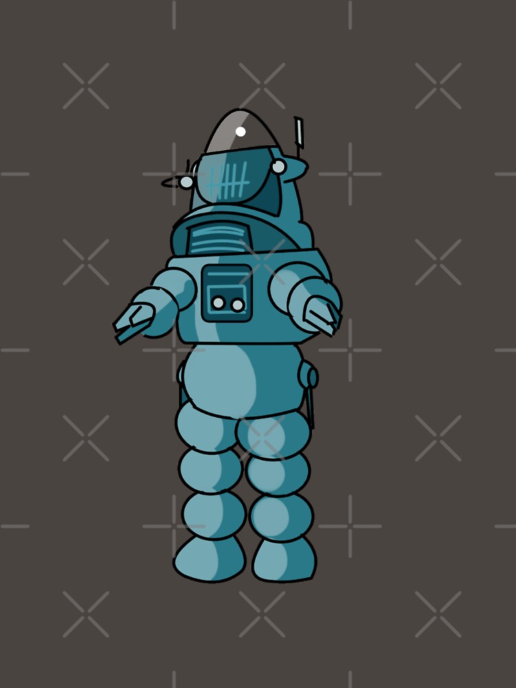 Robbie the Robot by Bethany Gustafson Unisex , , , Long Sleeve Tee