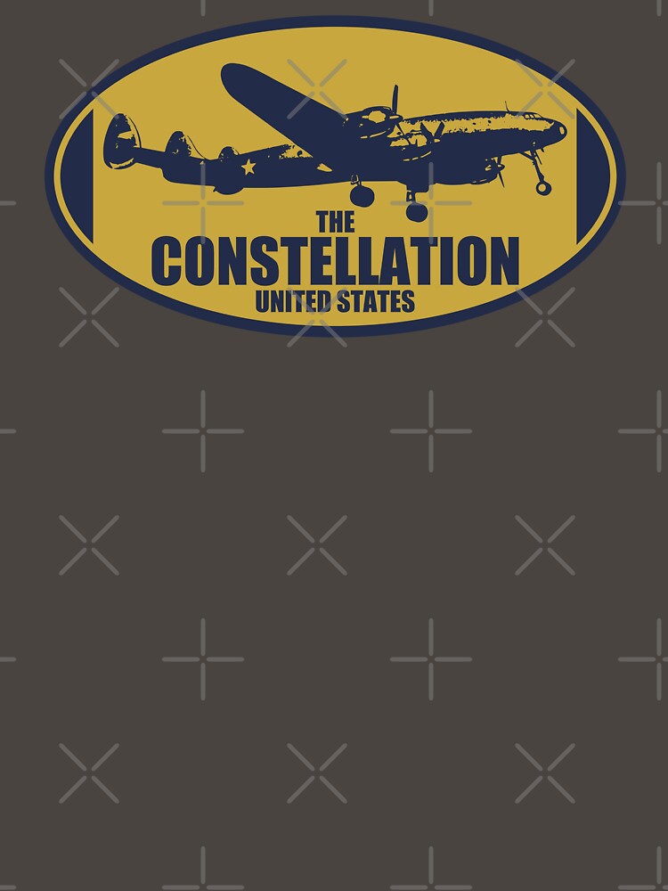 Constellation Airliner by StrongVlad Unisex , , , Long Sleeve Tee