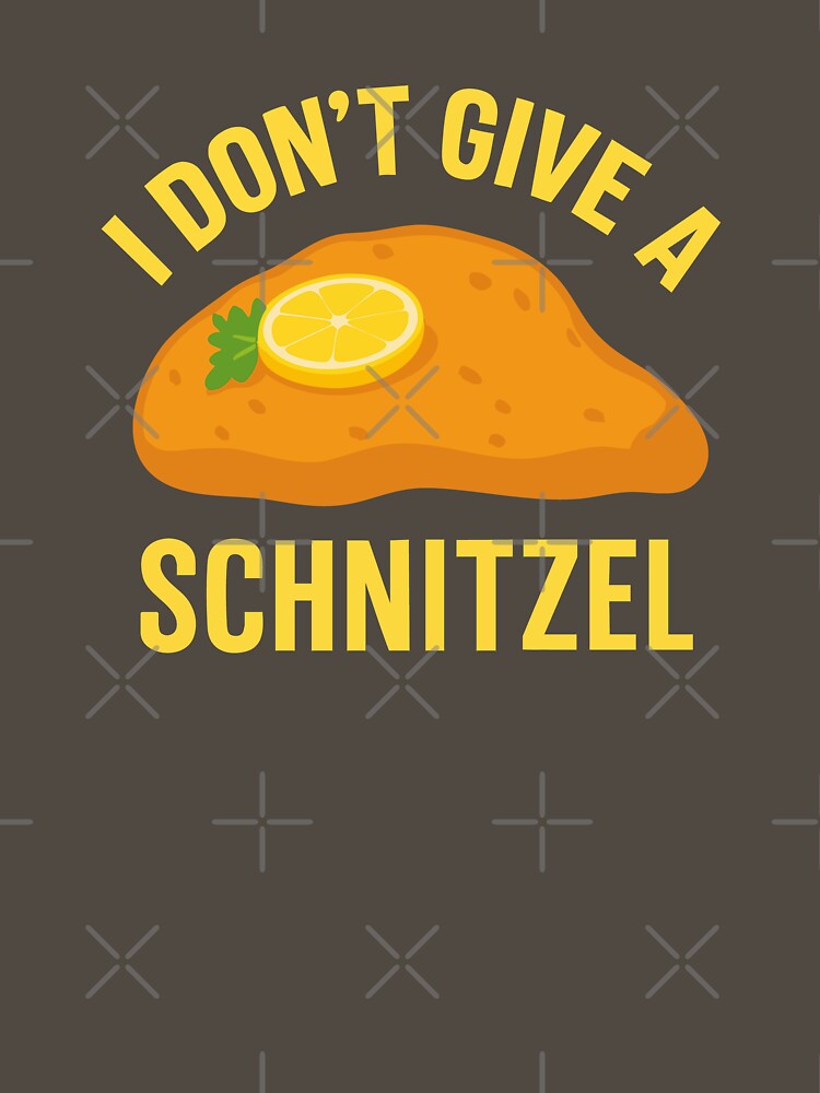 I Don't Give A Schnitzel | as seen in "A Very Jonas Christmas" by GoldenYearsCo Unisex , , , Long Sleeve Tee