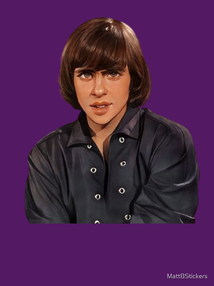 Davy Jones from the Monkees by MattBStickers Unisex , , , Long Sleeve Tee