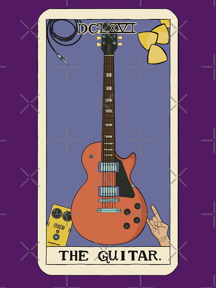 The Guitar by Thiago Schiefer Unisex , , , Long Sleeve Tee