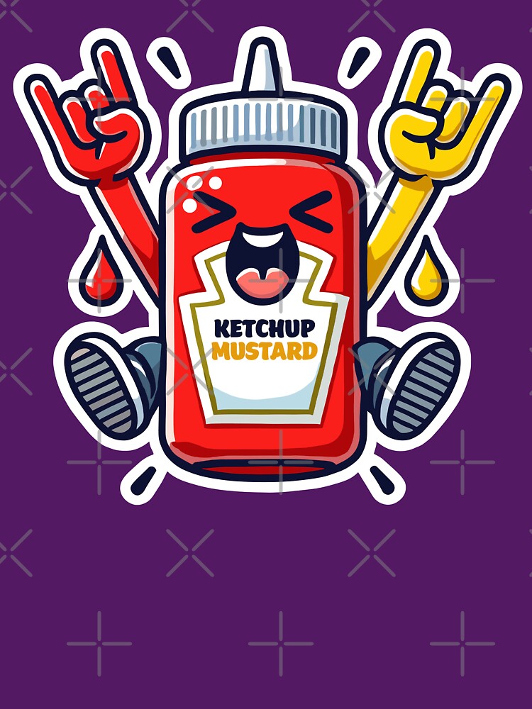Rocking Ketchup and Mustard Bottle by markymaarty