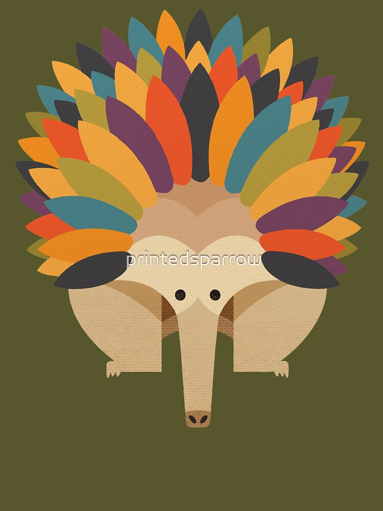 Hello Echidna by printedsparrow