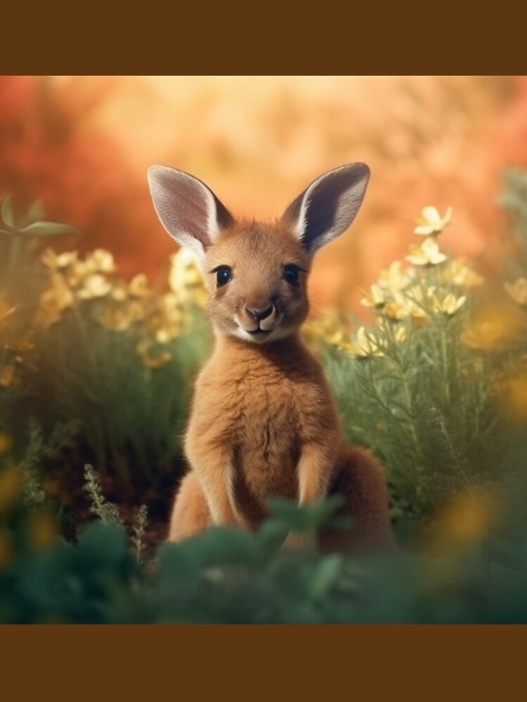 Cute Baby Kangaroo - Cute Baby Animals by baby-animal-art