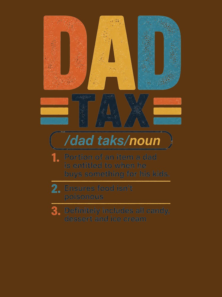 Dad-Tax-_61280307,Copy by SavsMerch Unisex , , , Long Sleeve Tee