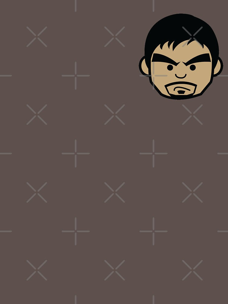 Angry Manny Pacquiao Face by AiReal by airealapparel Unisex , , , Long Sleeve Tee
