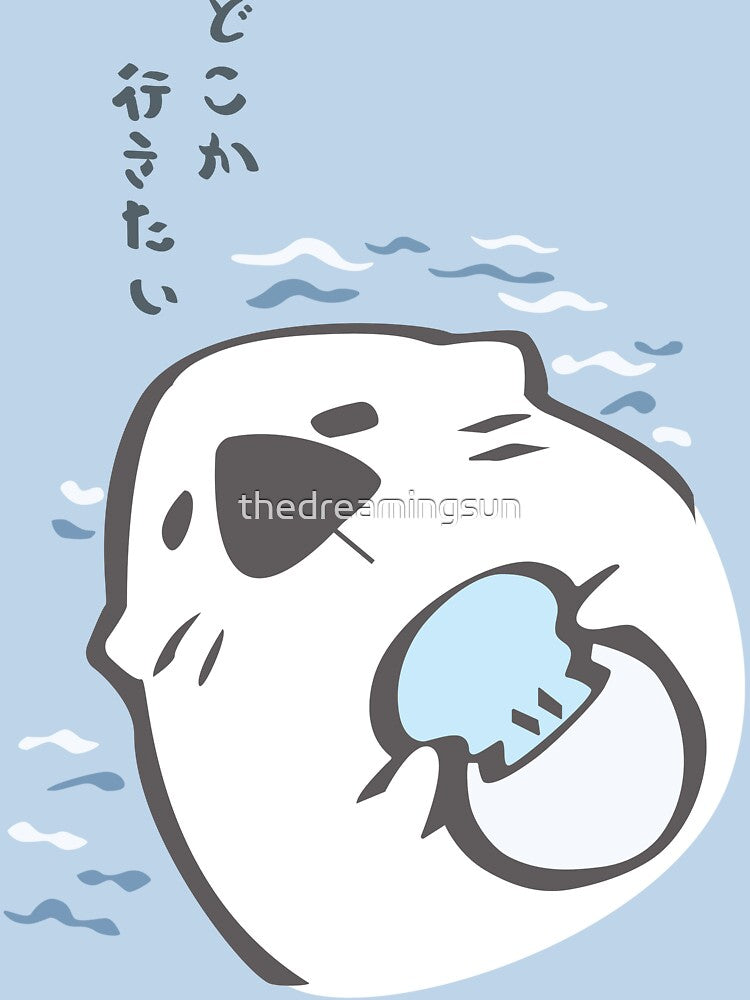 P_Sekai otter shirt by thedreamingsun Unisex , , , Long Sleeve Tee
