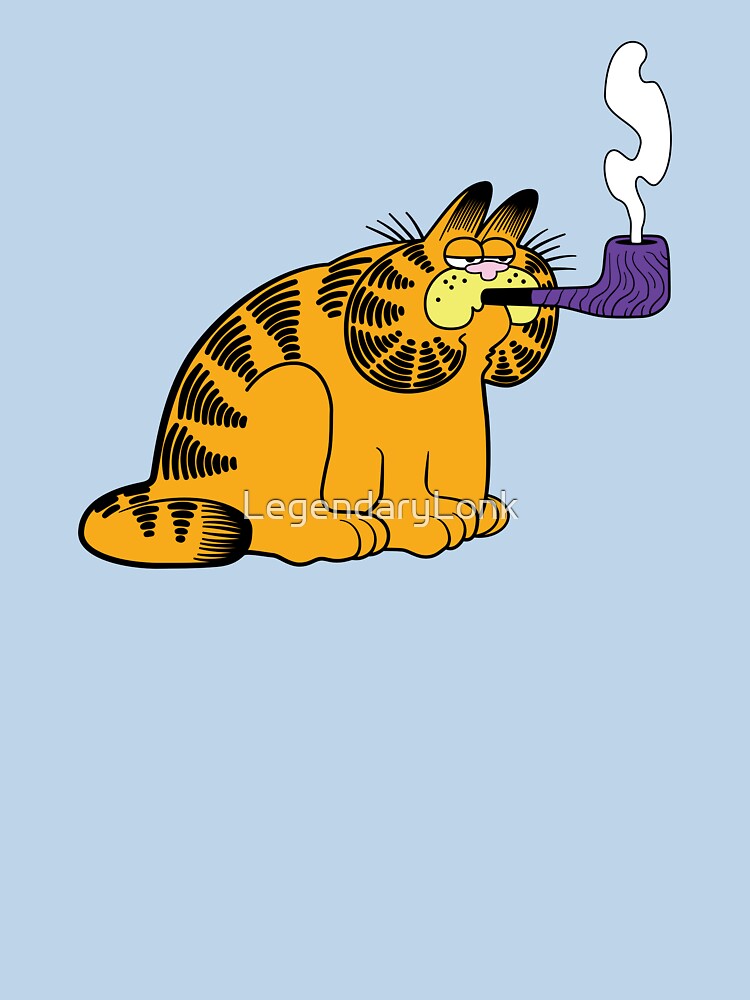 Garfield In Repose by LegendaryLonk Unisex , , , Long Sleeve Tee