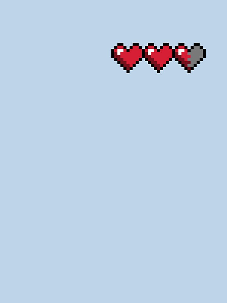 Pixel Heart by Kawaii,Pixel Unisex , , , Long Sleeve Tee