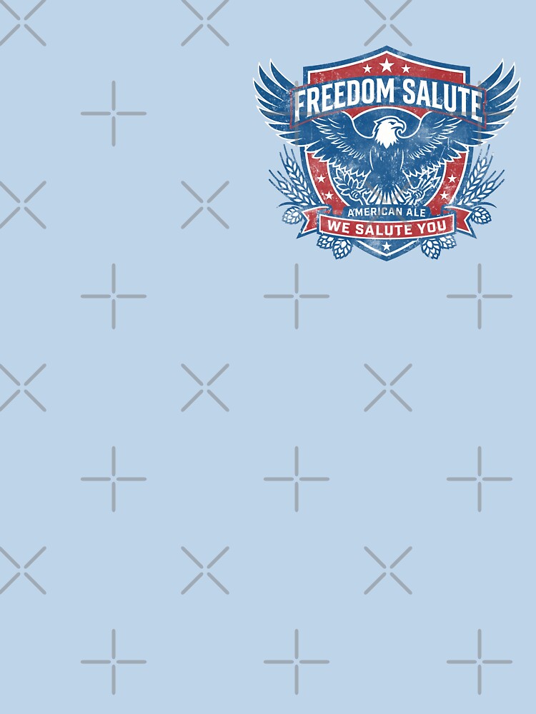 Freedom Salute American Ale by bufapparel Unisex , , , Long Sleeve Tee