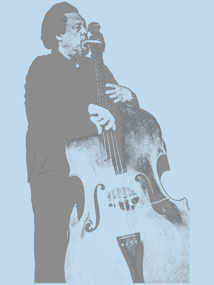 CHARLES-MINGUS-RETRO- by TodSappA Unisex , , , Long Sleeve Tee