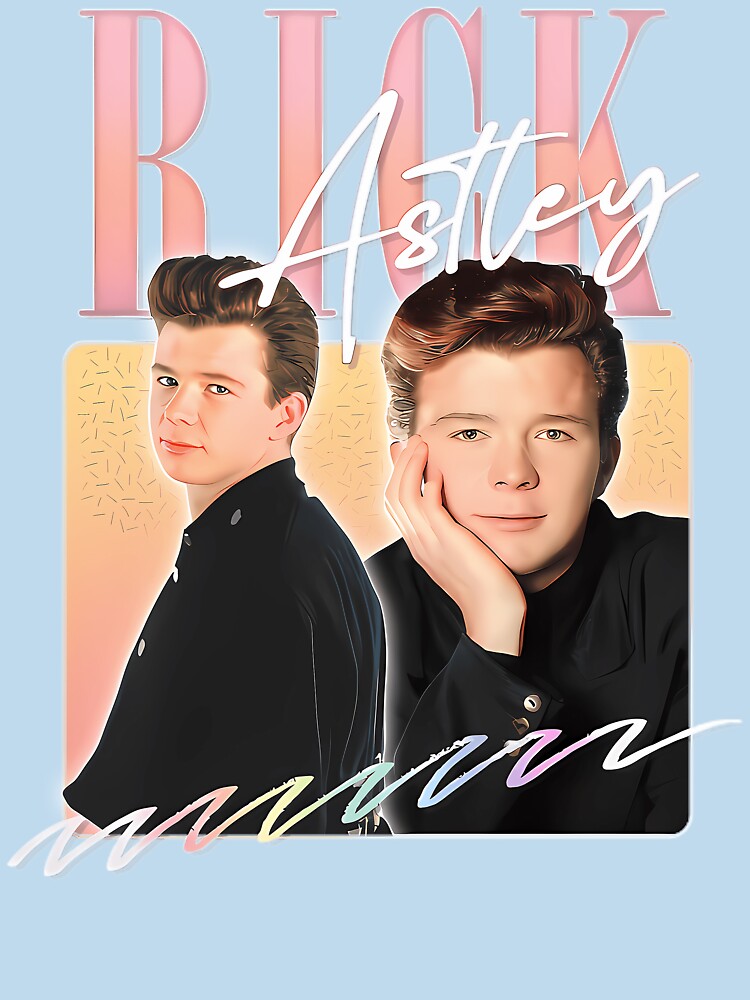 RICK-ASTLEY-80S-RETRO-FAN by AbigaelClaiborn Unisex , , , Long Sleeve Tee