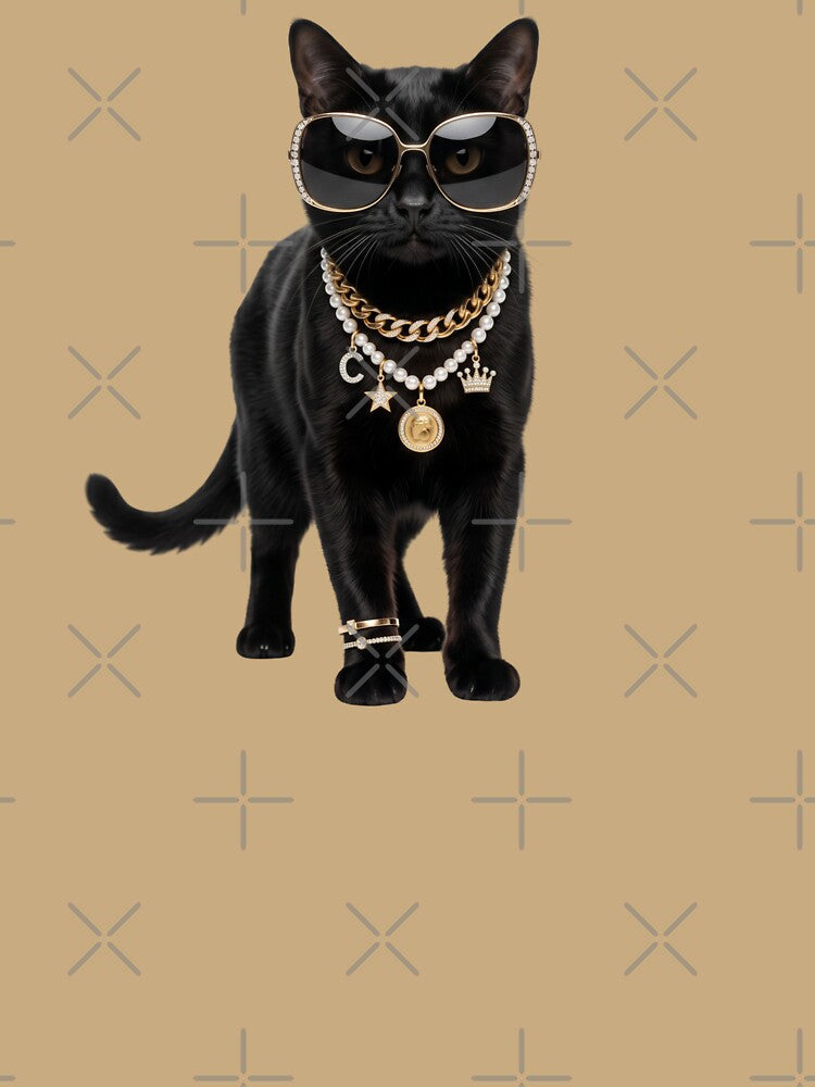 Stylish Cat Attitude by pradeepvisuals Unisex , , , Long Sleeve Tee
