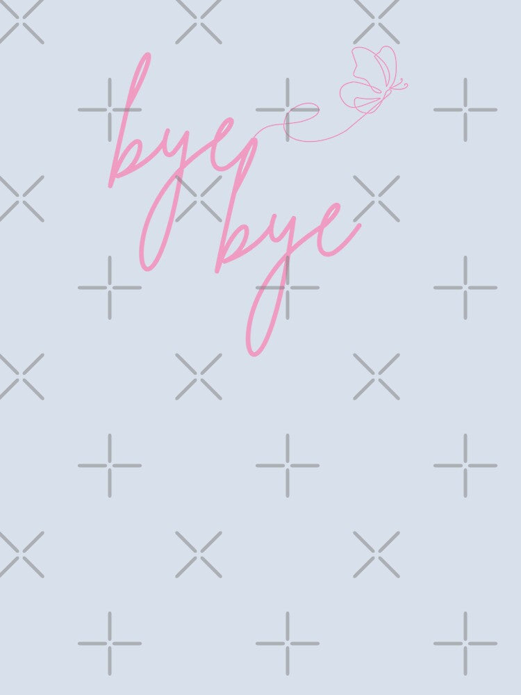 Bye Bye by PulsePop Unisex , , , Long Sleeve Tee