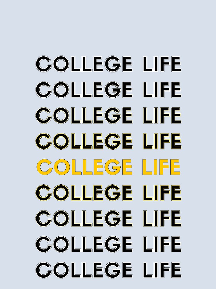 College life by NouraDesignSA Unisex , , , Long Sleeve Tee