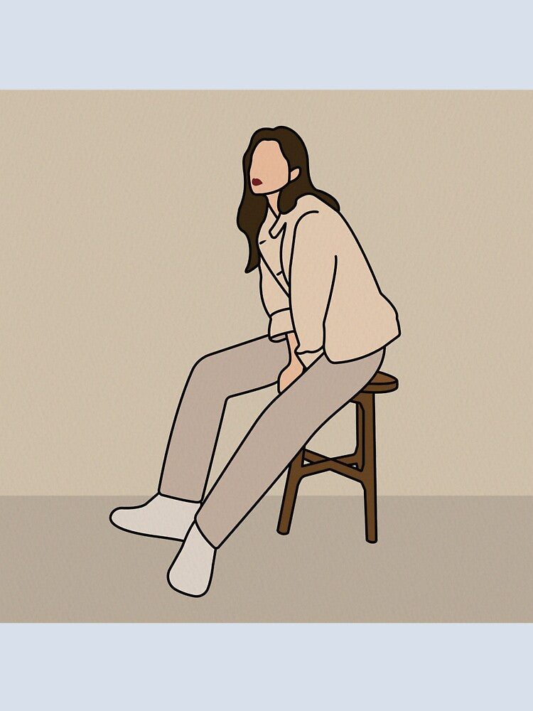 Minimal Fashion Portrait - Saturday Afternoon by newera-lineart