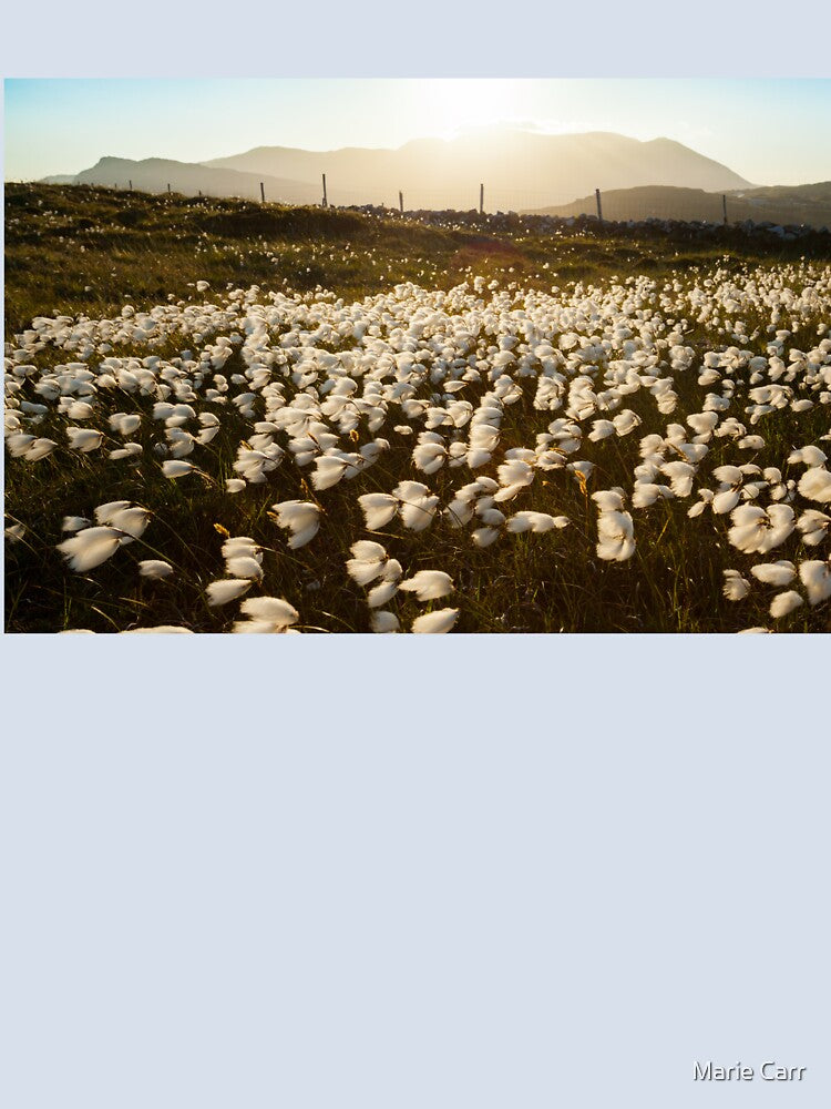 Cotton Grass by Marie Carr Unisex , , , Long Sleeve Tee