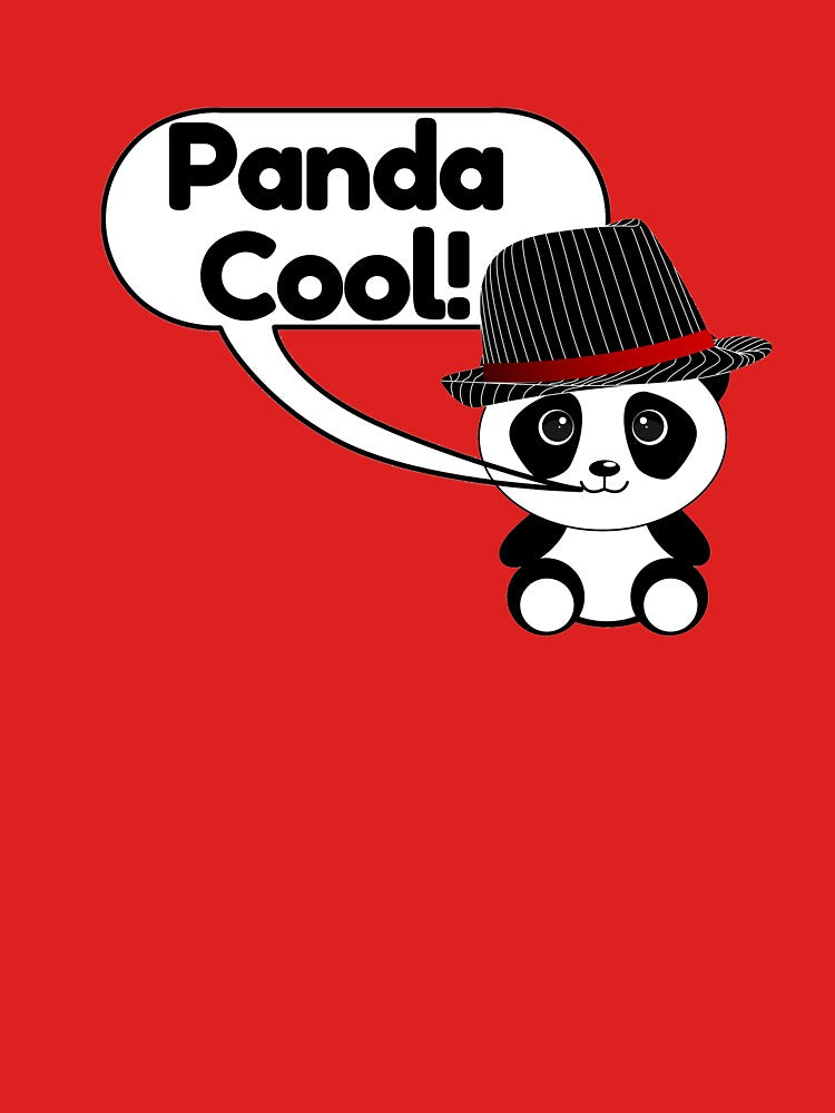 Panda cool t shirt by yoursnotably