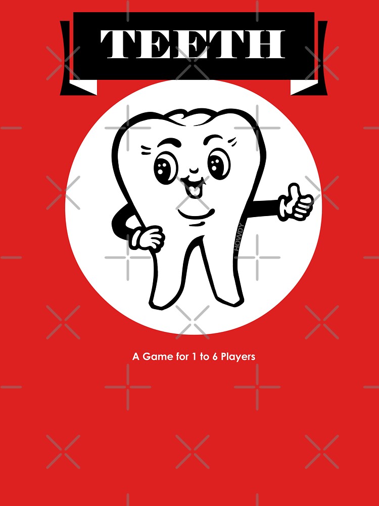 Teeth - A Game for 1 to 6 Players by Captain Howdy Unisex , , , Long Sleeve Tee