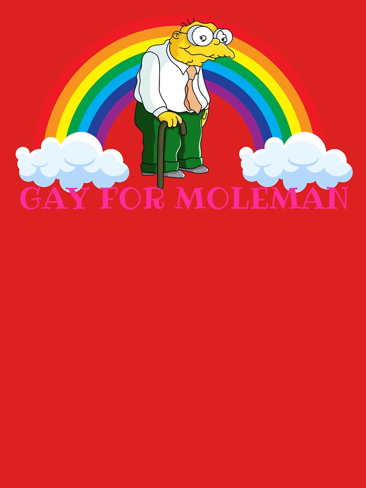 Gay for Moleman by UNK-Fatigues Unisex , , , Long Sleeve Tee