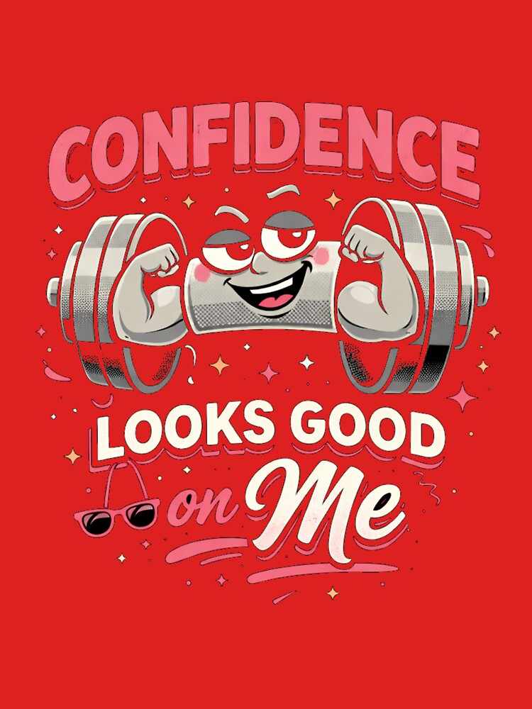 Confidence looks good on me by JustResultsCo