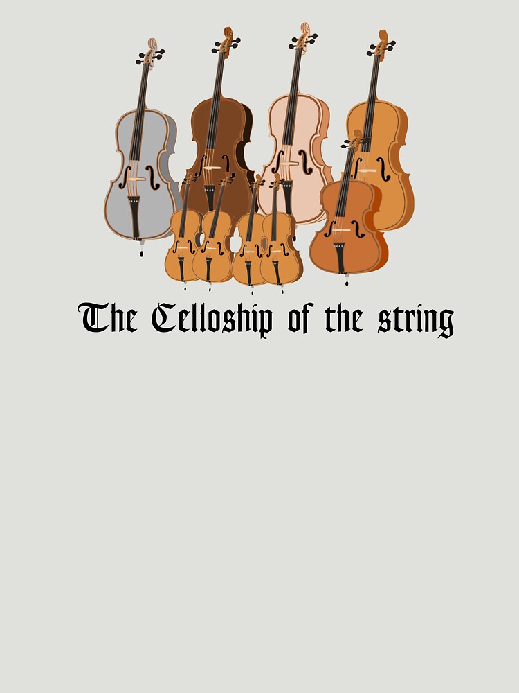 The Celloship of the String by Caretta Unisex , , , Long Sleeve Tee