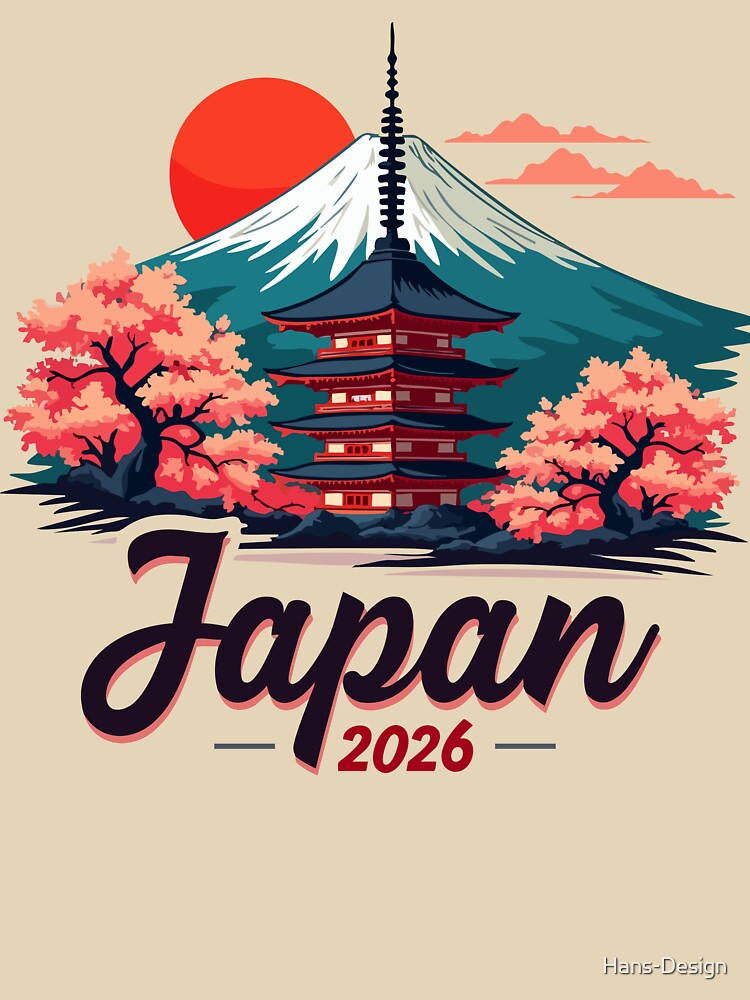 Japan 2026 - Mount Fuji & Pagoda by Hans-Design