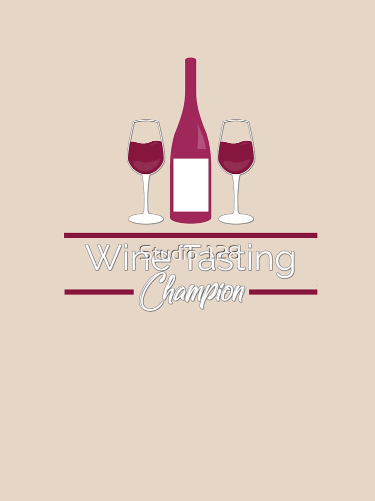 Wine Tasting Champion - Wine Lovers Gift by Studio 128 Unisex , , , Long Sleeve Tee
