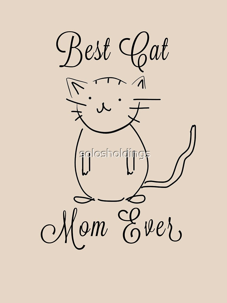 Best Cat Mom Ever Gift by solosholdings Unisex , , , Long Sleeve Tee