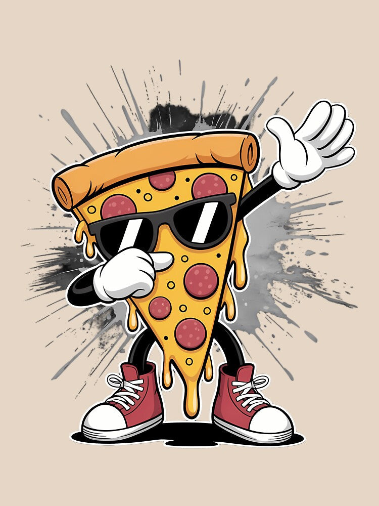 Dabbing Pizza Slice Dance Pizza Toddler Boy Dancing Pizza by TrinaEspinoza Unisex , , , Long Sleeve Tee