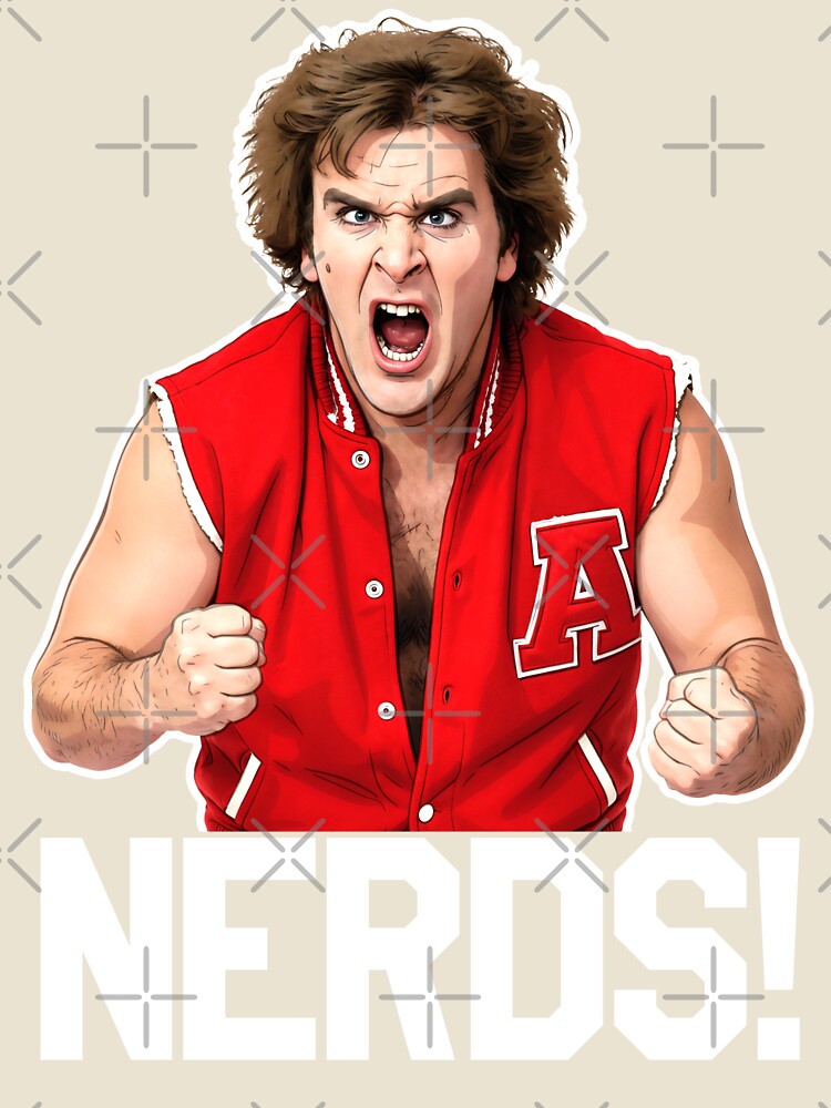 Ogre NERDS - Revenge of the Nerds by darklordpug Unisex , , , Long Sleeve Tee