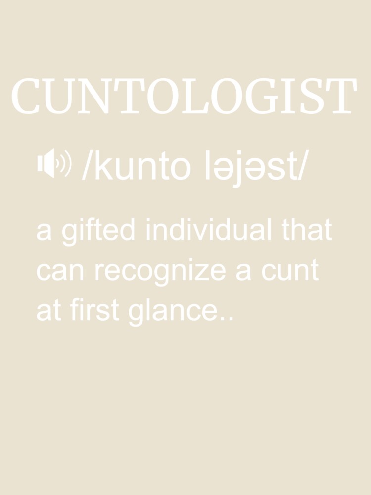 Funny Cuntologist someone with the magic eye by Burley Threads Unisex , , , Long Sleeve Tee