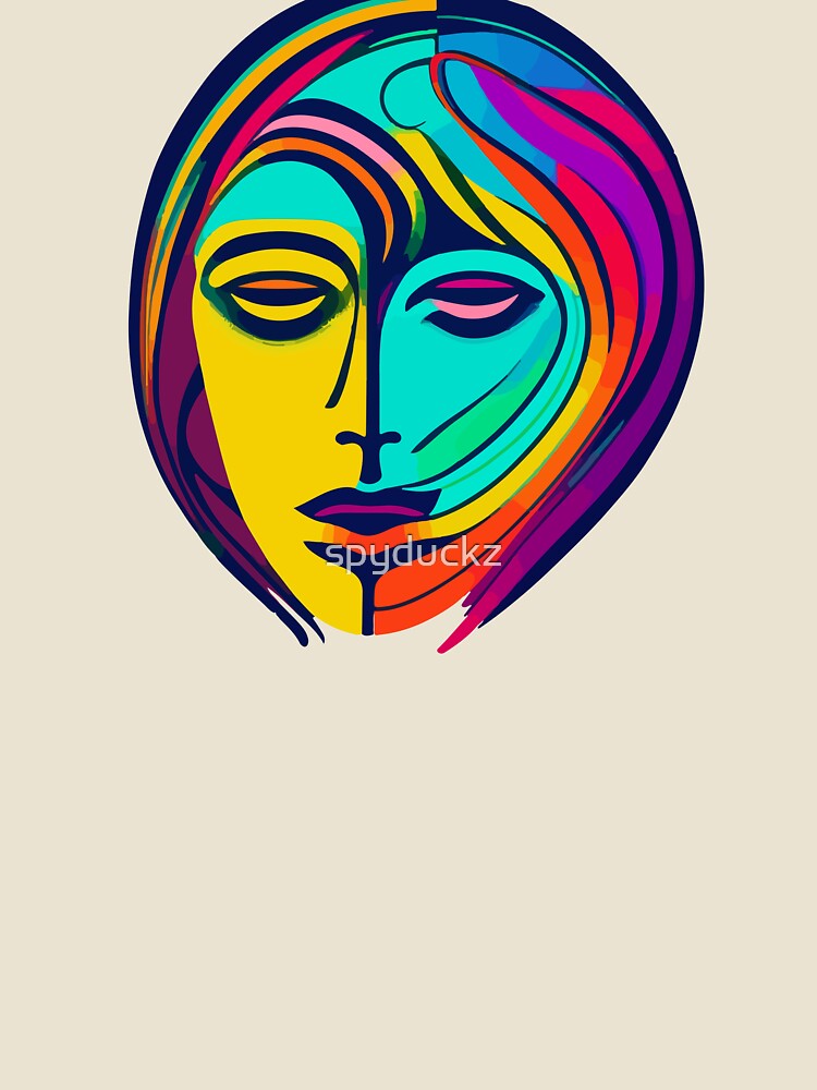 Woman Whimsical Face by spyduckz