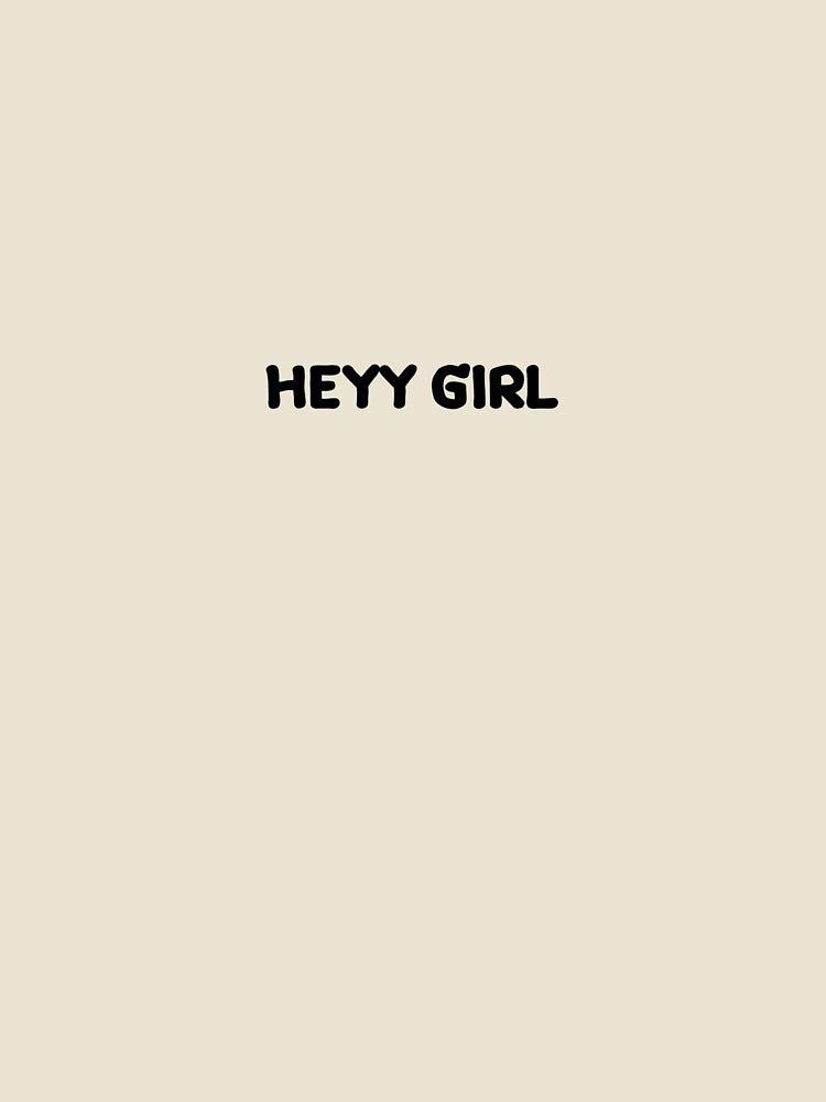 HEYY GIRL by joenatan04 Unisex , , , Long Sleeve Tee