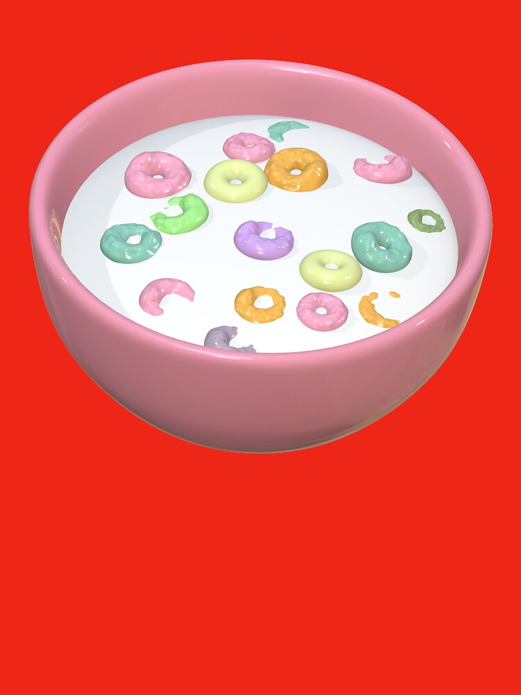 Cute bowl with cute Froot loops by Yoyayong