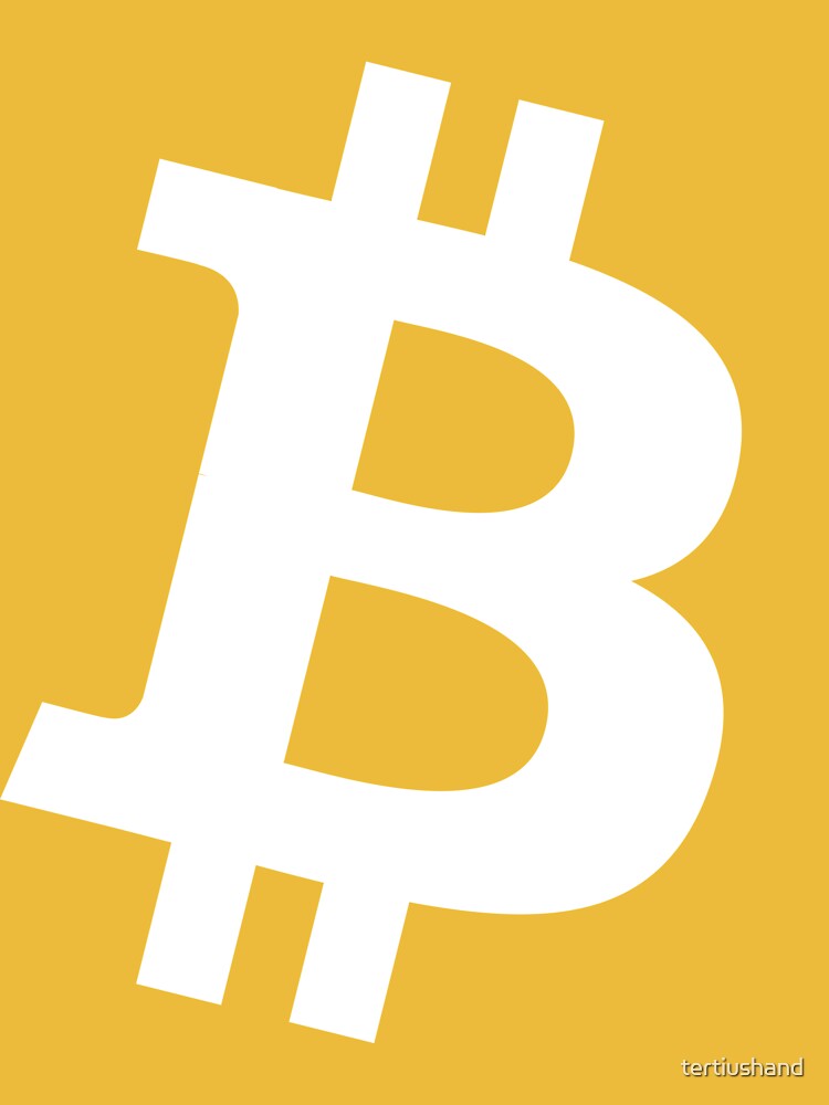 The Bitcoin B by tertiushand Unisex , , , Long Sleeve Tee