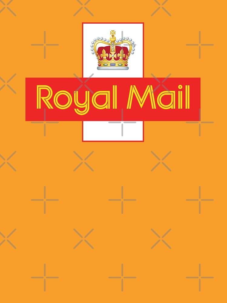 Royal Mail Logo - British Mail - England post man by PIXEL POP DESIGNS - Beyond the Norm! Unisex , , , Long Sleeve Tee