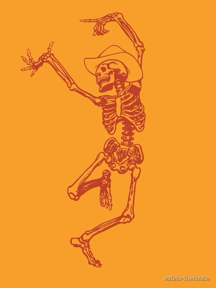 Cowboy skeleton by estela-thehouse