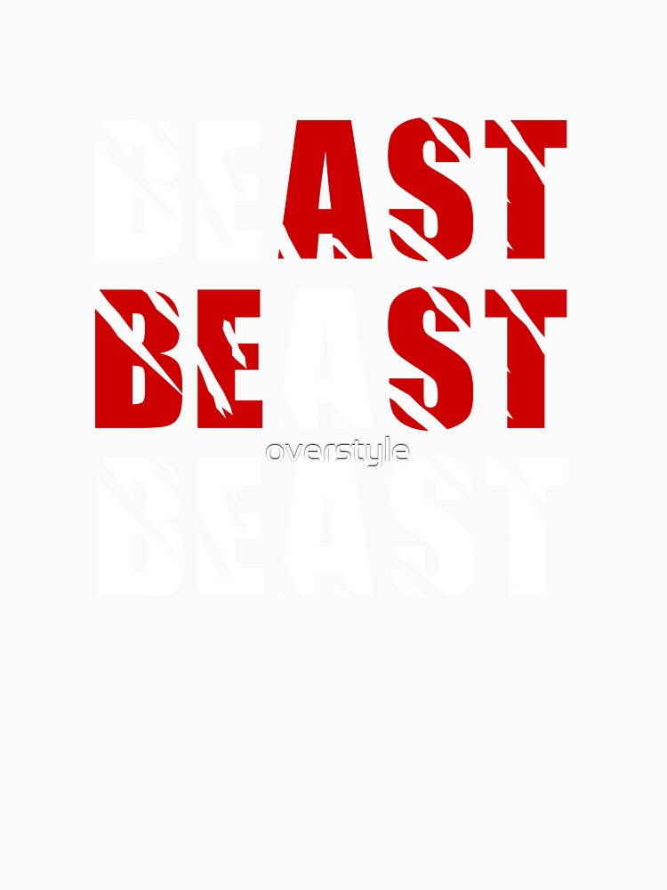 Be A Beast by overstyle Unisex , , , Long Sleeve Tee