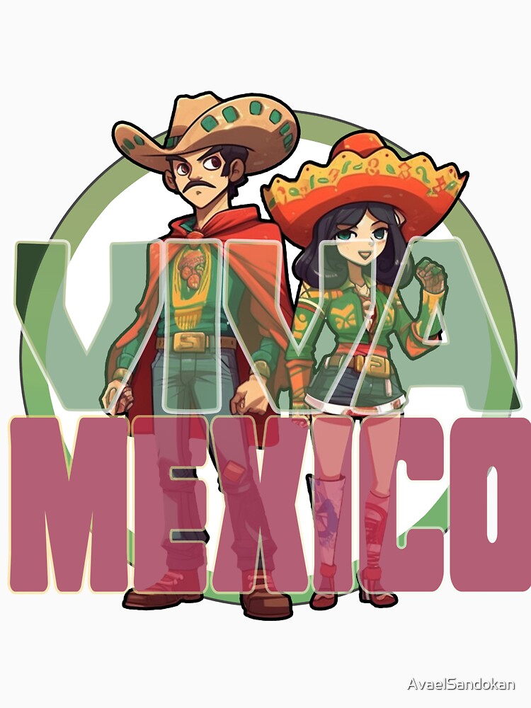 Long live Mexico by AvaelSandokan Unisex , , , Long Sleeve Tee