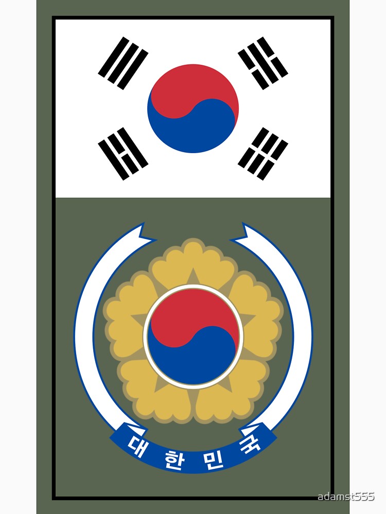 South Korea Flag and Coat of arms by adamst555
