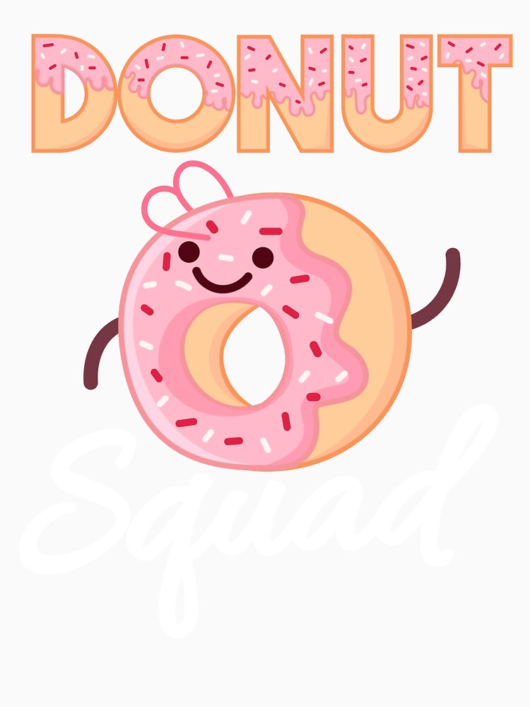 Donut Squad Birthday Donut Lover For Kids Boy Girls by 26funy Unisex , , , Long Sleeve Tee