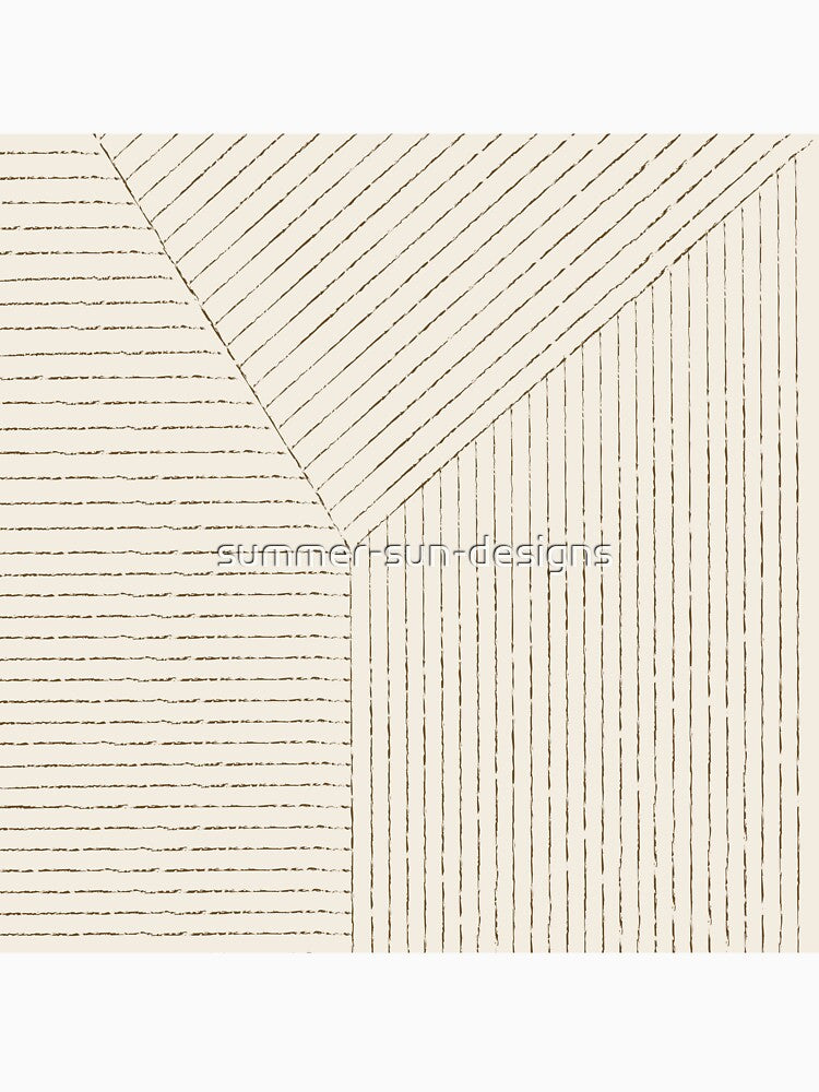 Lines (Cream & Chocolate) by summer-sun-designs