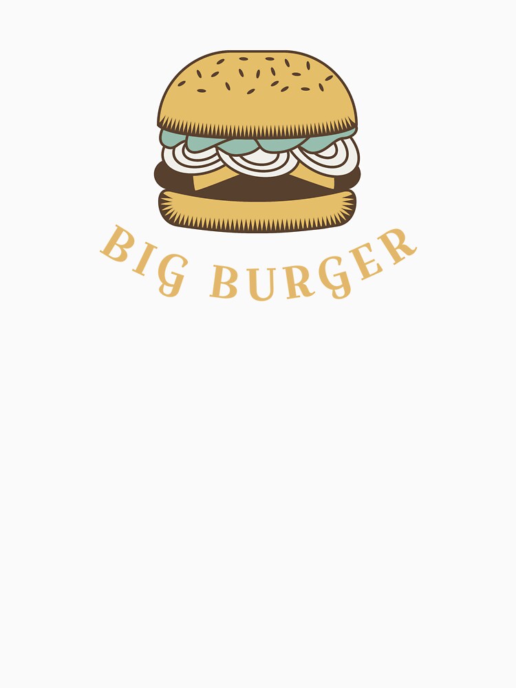Big Burger by Ounistore Unisex , , , Long Sleeve Tee