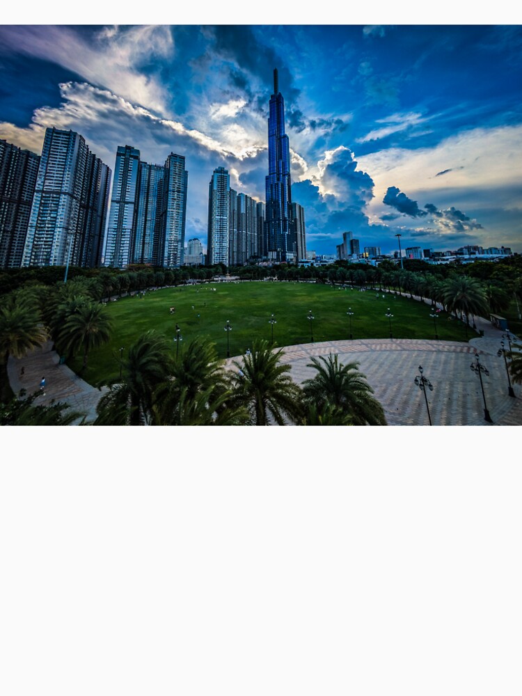 Skyline Serenity: Landmark 81 and Urban Harmony by KMNscapes – Ireland Prints & Beyond