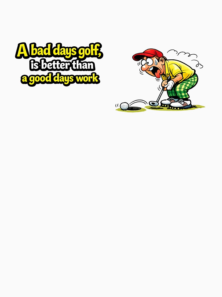 bad days golf by LaffinLair Unisex , , , Long Sleeve Tee
