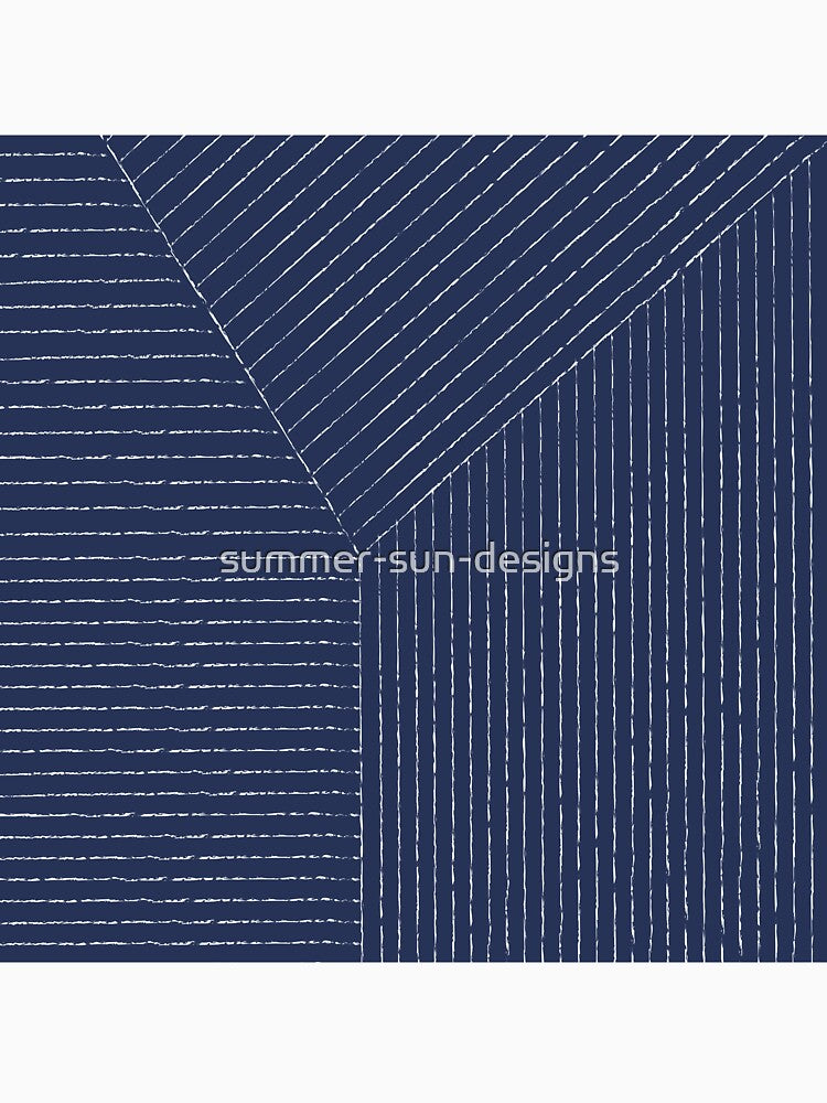 Lines (Navy) by summer-sun-designs